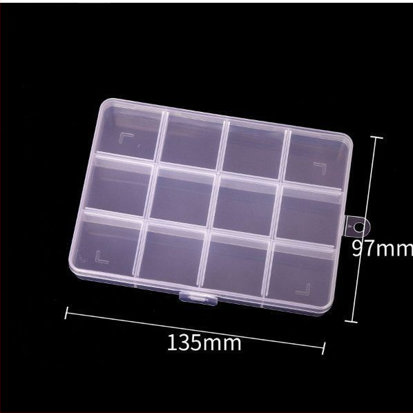 28-kompartmentide läbipaistmatu juveelide hoiukarp karoliinivõrkudega, liikumise ennetamiseks – laua plastmassist juveelide hoiukarp, kaasaegne minimalist stiil