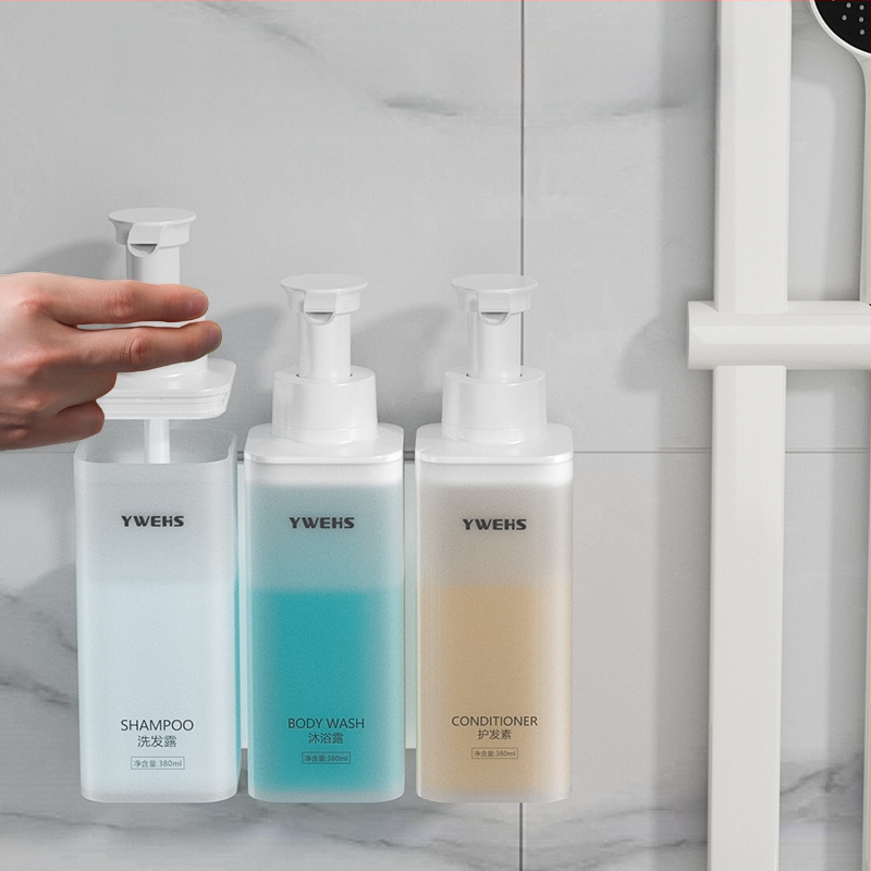 Fali szappanadagoló hotelfürdőhöz – pumpás habadagoló, ABS, 600 g, injektív öntés, könnyű luxus stílus