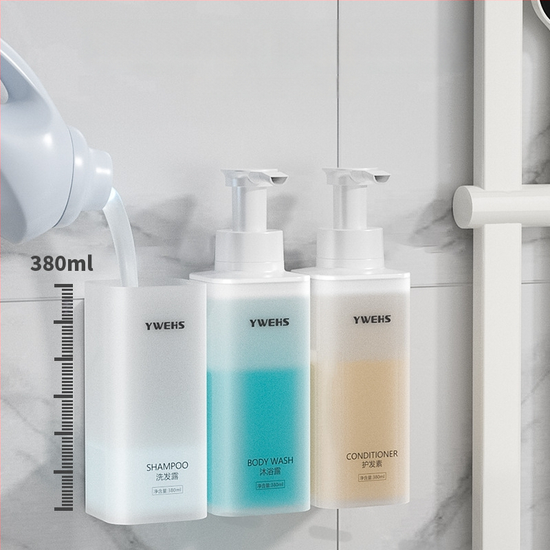 Fali szappanadagoló hotelfürdőhöz – pumpás habadagoló, ABS, 600 g, injektív öntés, könnyű luxus stílus