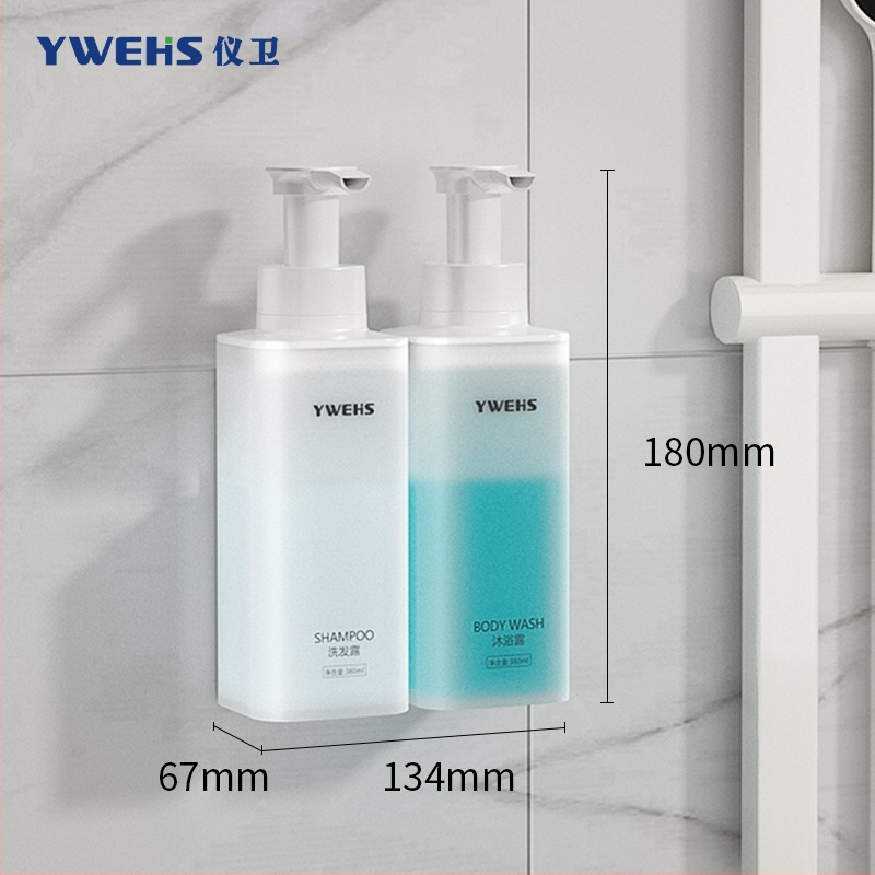 Fali szappanadagoló hotelfürdőhöz – pumpás habadagoló, ABS, 600 g, injektív öntés, könnyű luxus stílus