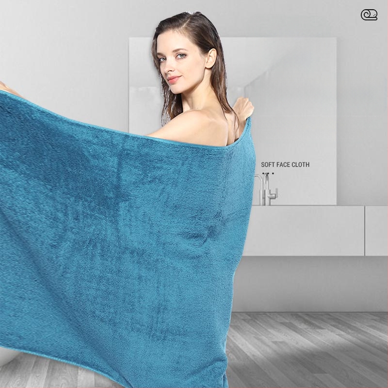 Голяма кърпа за баня от чист памук, абсорбираща, 32 слоя прежда, 200 g+, персонализирана обработка