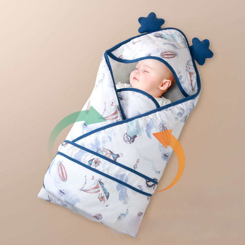 Apskāršanās sega no bambusa šķiedras zīdaiņiem — raksti: dzīvnieki, svītras, rūtains, multfilma; piemērots vasarai, pavasarim un rudenim; zīdaiņiem un maziem bērniem