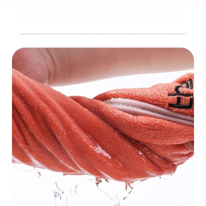 Бодирана хавлия за баня от микрофибър, 400-500 г, нишка 150D, широк производствен процес