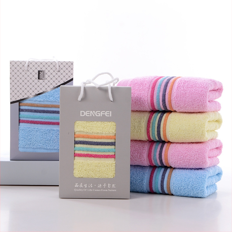 Βαμβακερή πετσέτα προσώπου, μαλακή και άνετη, παχύτερη, βάρος 100–120 γρ., κωδικός διαδικασίας παραγωγής 241500541, διατίθεται προσαρμογή