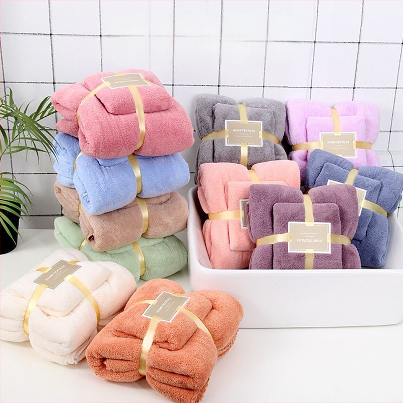 Σετ πετσέτες μπάνιου και πετσέτας προσώπου, βαμβάκι, 200 g ή περισσότερο, 60s νήματα, προσαρμογή