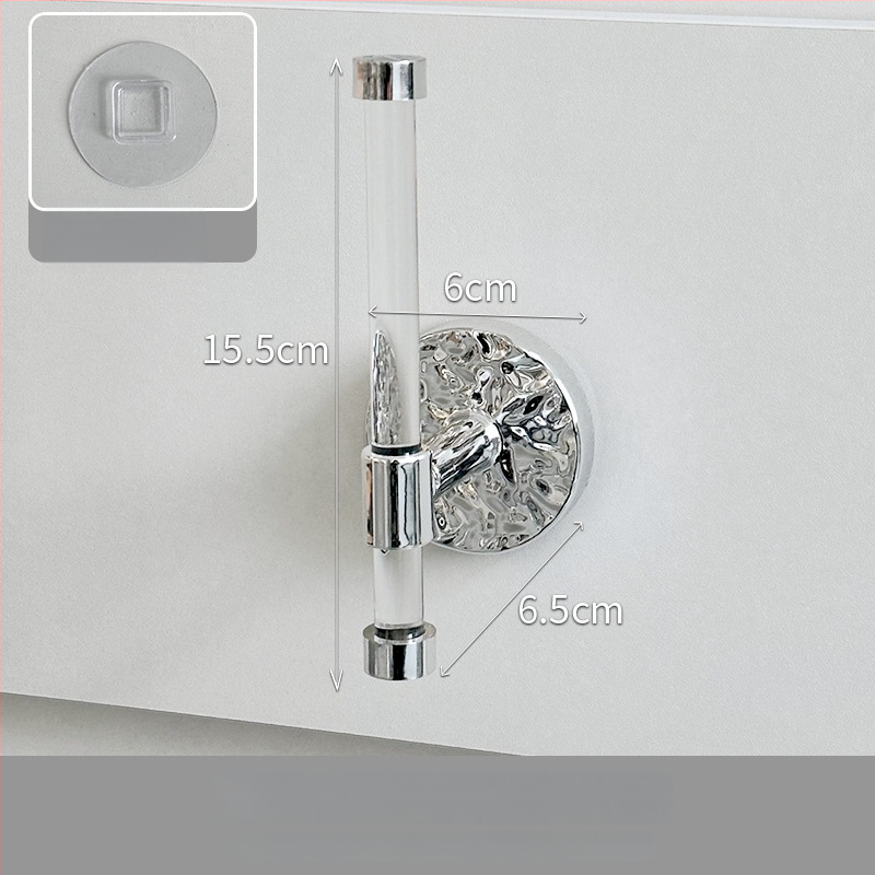 Триъгълна ъглова полица за стена, пластмасова, баня, 1 ниво, минималистичен стил, организатор за козметика