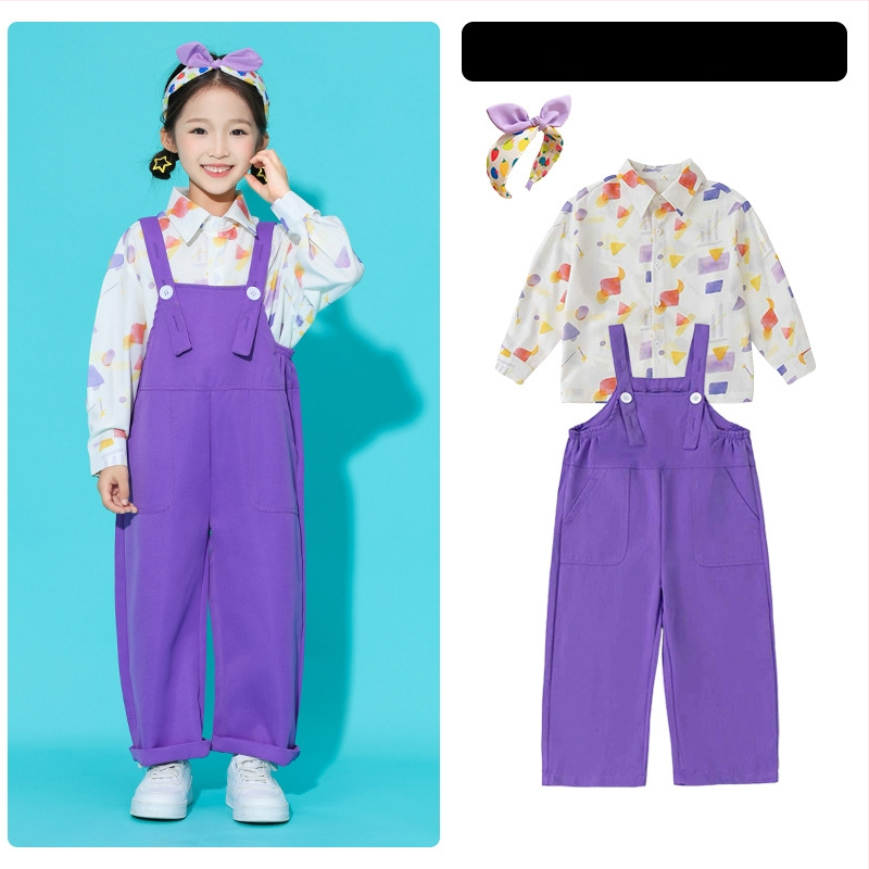 Bērnu hip-hop uzstāšanās apģērbs, unisex, bērniem virs 8 gadu vecuma, vasara 2025 (vasaras sezona 2025; unisex; hip-hop stils; vecuma grupai virs 8)