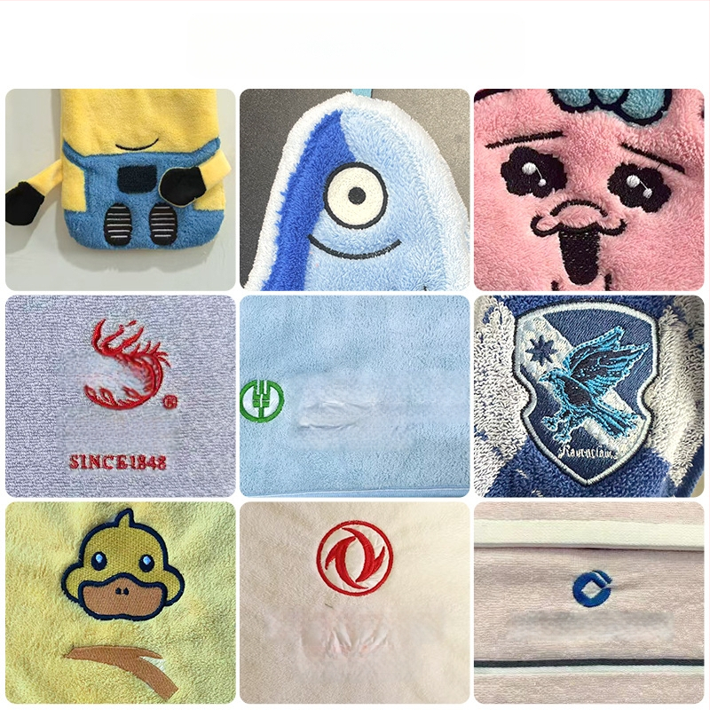 Kohandatav korallfliisi käterätik heegelduse ja trükiga, 40 g, kaubamärk Yinteng