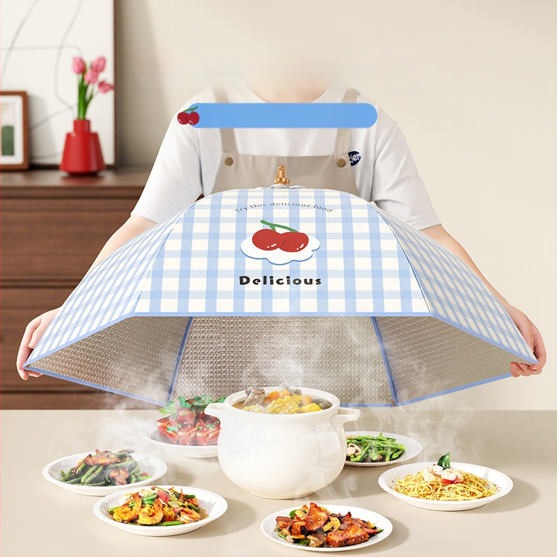 Only изолиран капак за храна, сгъваем прахоустойчив капак за маса за домашна употреба, лансиран през 2025 г.