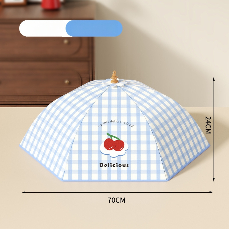 Only изолиран капак за храна, сгъваем прахоустойчив капак за маса за домашна употреба, лансиран през 2025 г.