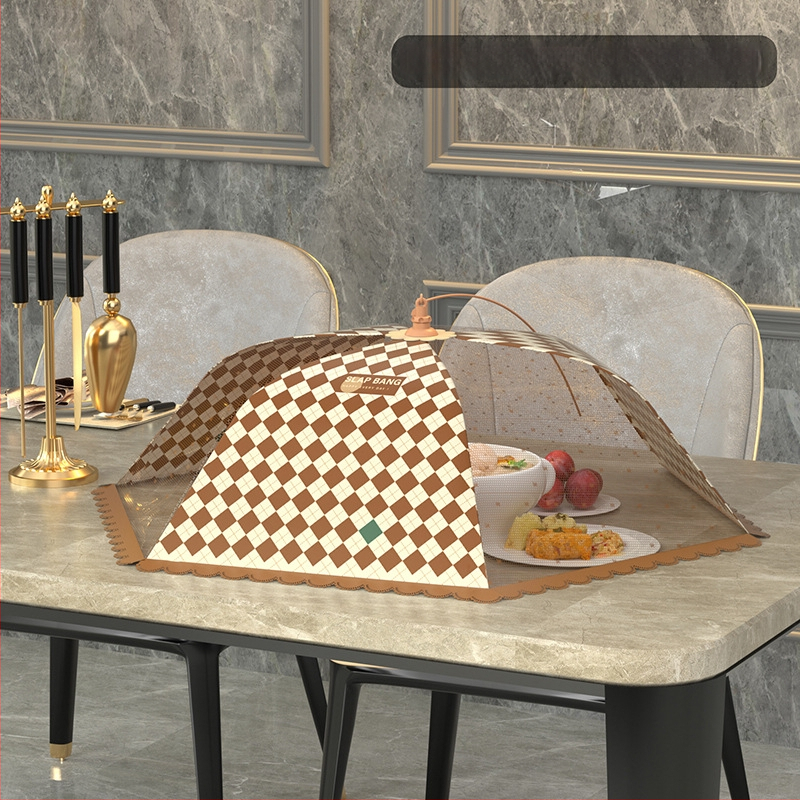 Only изолиран капак за храна, сгъваем прахоустойчив капак за маса за домашна употреба, лансиран през 2025 г.