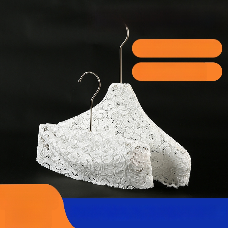 Riidepuu kate: libisemiskindel lina pitsiga puuvillakangas, 10 tk komplekt, sobib riidepuudele, pükste hoidmiseks ja kravattide hoidmiseks