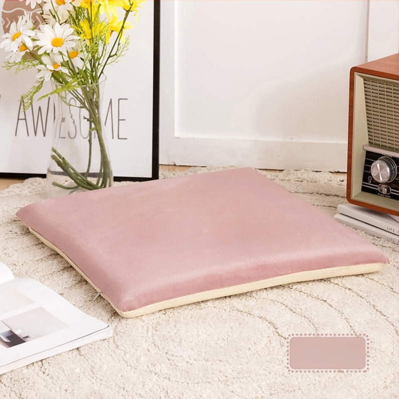 Sēdvietas spilvens no Lisi velūra ar atmiņas putām, mūsdienīgs minimālisma stils, piemērots dzīvojamai istabai un restorāniem