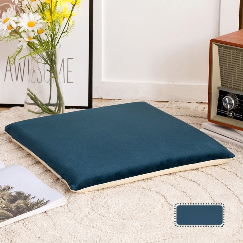 Sēdvietas spilvens no Lisi velūra ar atmiņas putām, mūsdienīgs minimālisma stils, piemērots dzīvojamai istabai un restorāniem