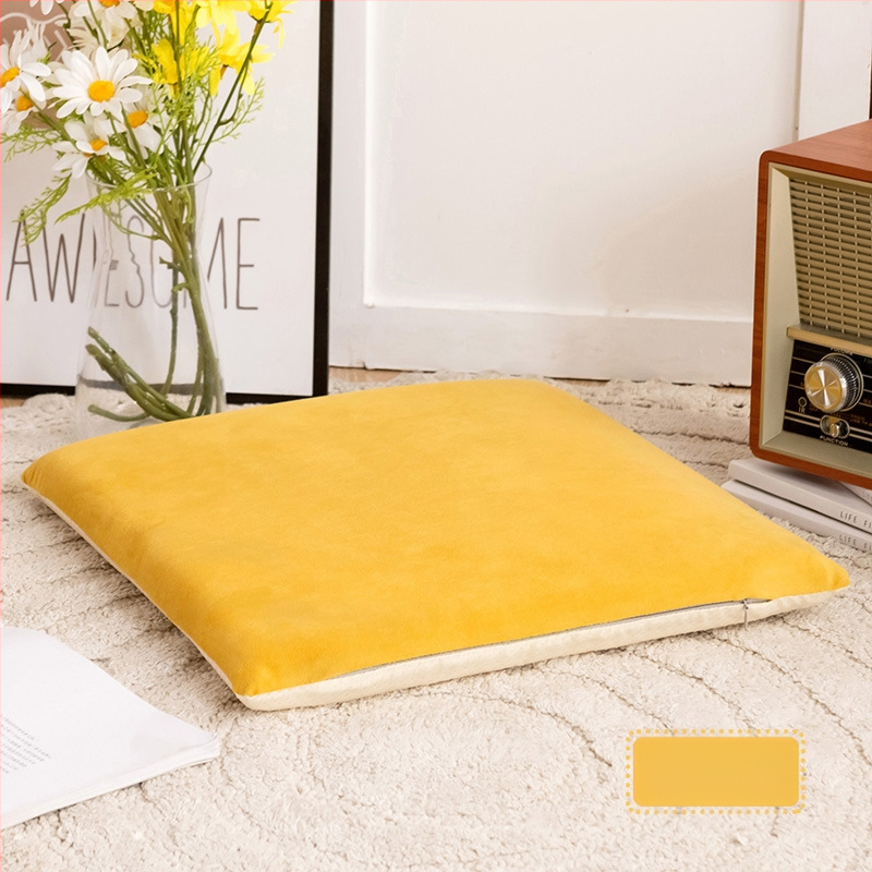 Sēdvietas spilvens no Lisi velūra ar atmiņas putām, mūsdienīgs minimālisma stils, piemērots dzīvojamai istabai un restorāniem