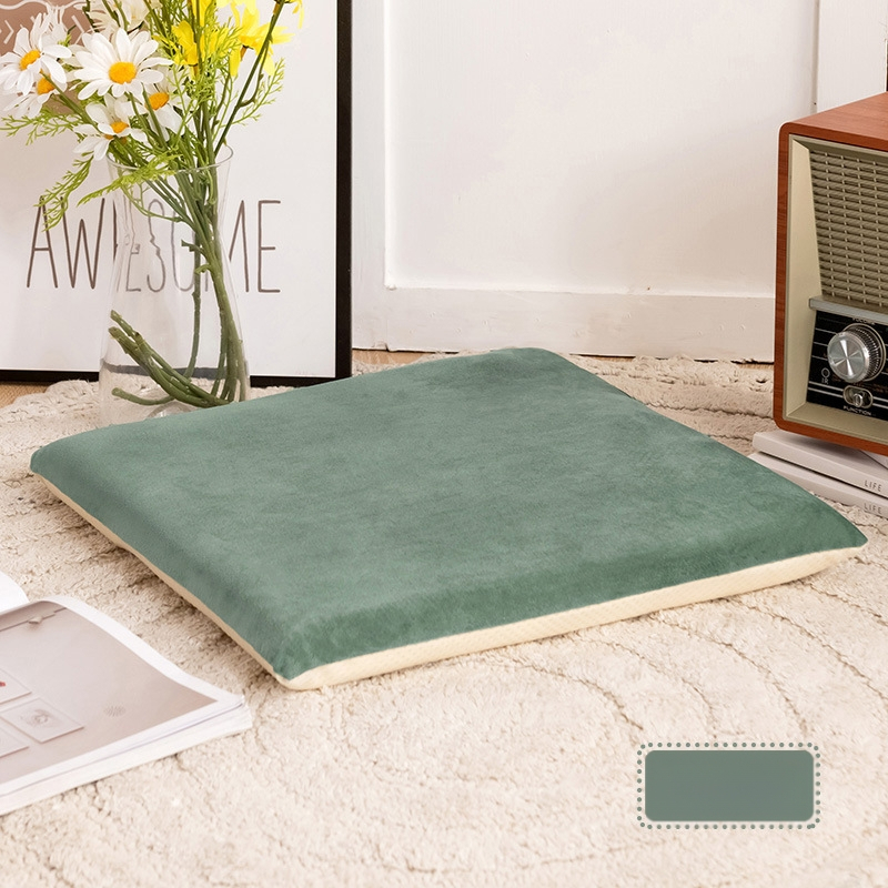 Sēdvietas spilvens no Lisi velūra ar atmiņas putām, mūsdienīgs minimālisma stils, piemērots dzīvojamai istabai un restorāniem