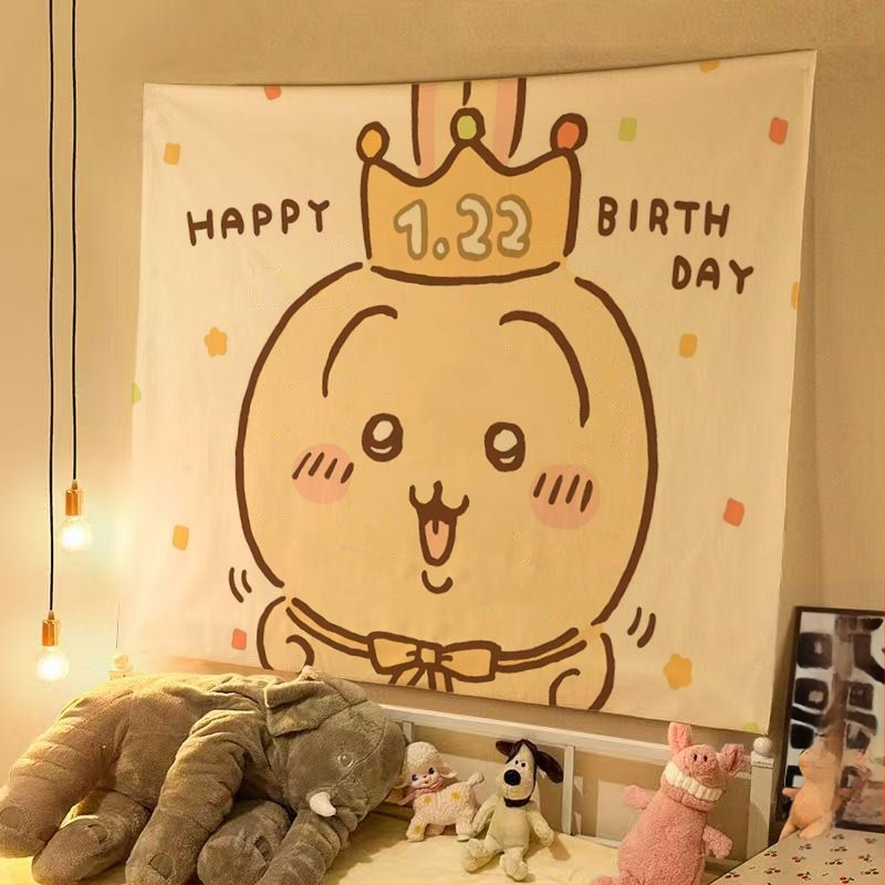 Гобелен за фона на таблата на леглото, плюш материя, памук 80–90%, правоъгълна форма, китайски стил, нетъкана тъкан