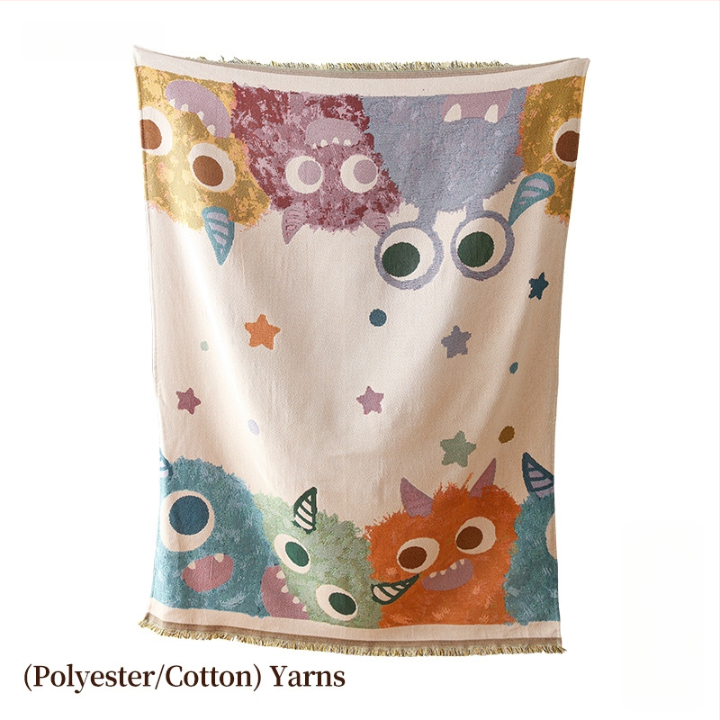 Американски стил покривка за маса за открито, правоъгълна, полиестер, Cartoon/Anime модел