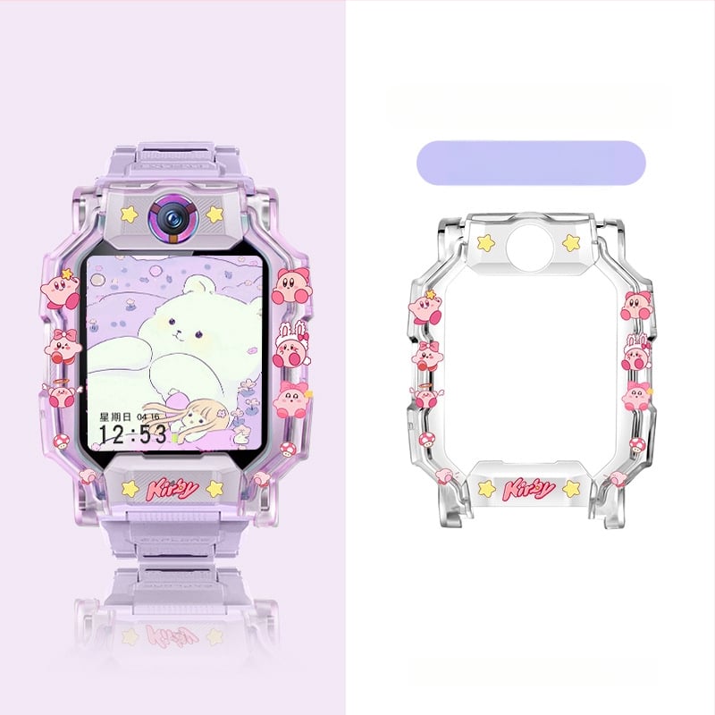 Spausdintas TPU apsauginis dėklas Little Genius išmaniojo laikrodžio modeliams Q2A/Z9/Z8a, D2A/D3/Z6s/Z6pro