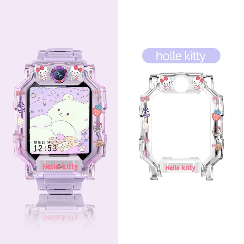 Spausdintas TPU apsauginis dėklas Little Genius išmaniojo laikrodžio modeliams Q2A/Z9/Z8a, D2A/D3/Z6s/Z6pro