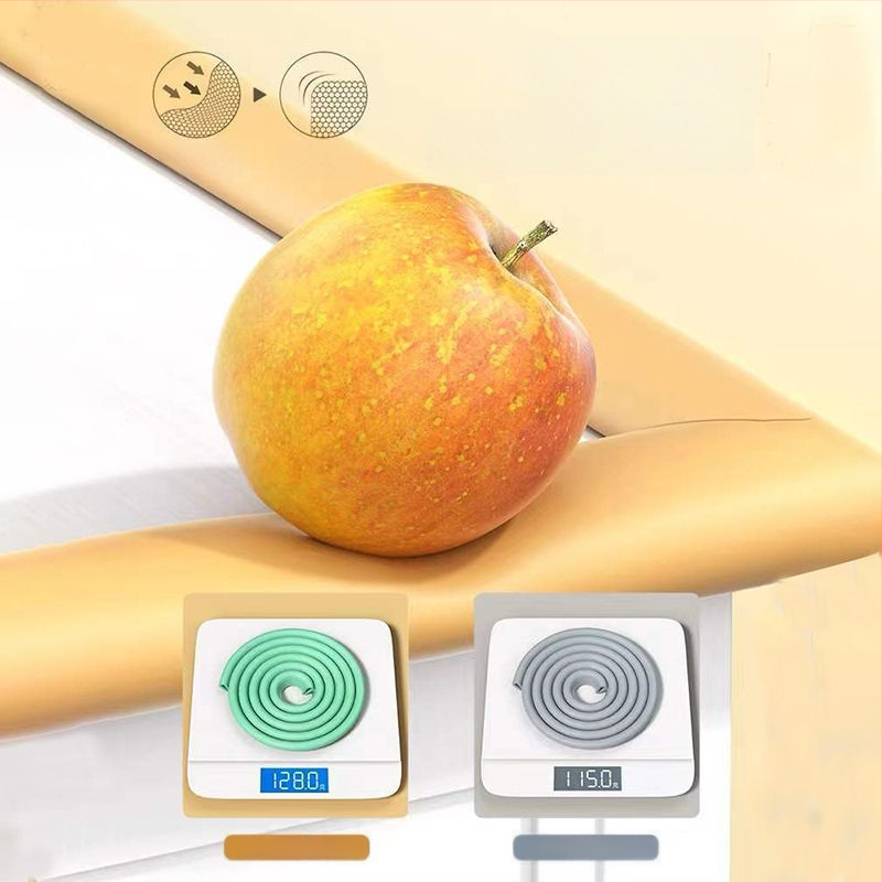 U-veida aizsargjosla galda malām no putām, pašlīmējoša, aizsardzībai pret stikla malām