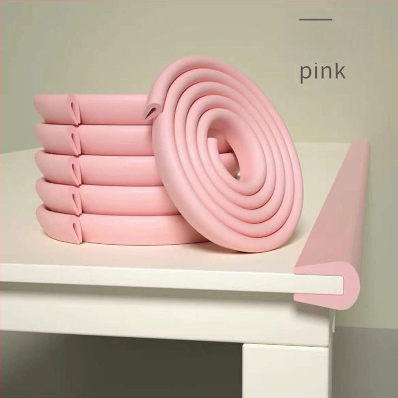 U-veida aizsargjosla galda malām no putām, pašlīmējoša, aizsardzībai pret stikla malām