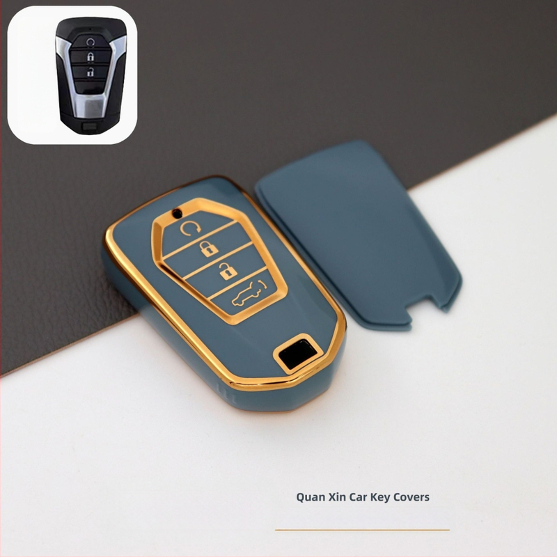 Isuzu D-MAX ja MU-X võtmeümbris, TPU kaitsekate nutikale kaugjuhtimisele, kõrgkvaliteediline disain