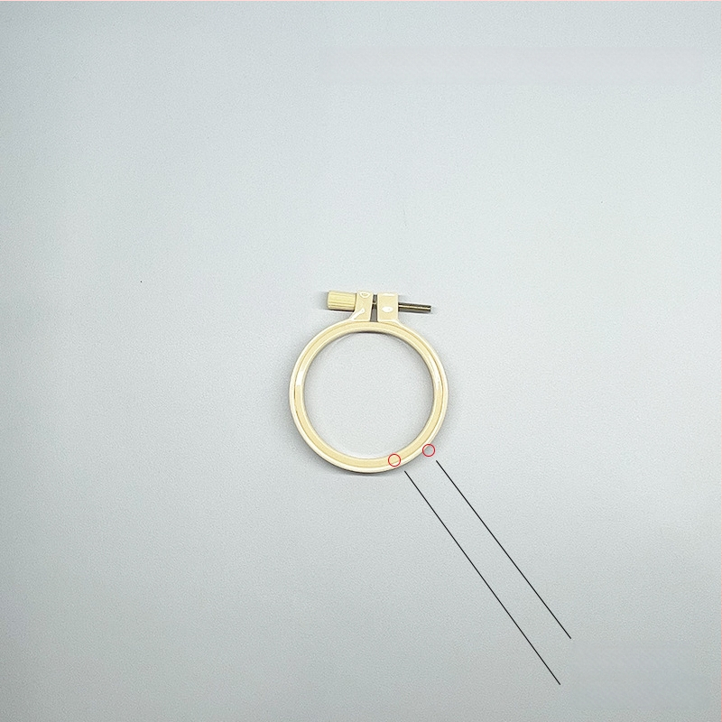 Keresztszemes hímzőkeret készlet, állítható műanyag keret, PP anyag, modern minimalista stílus