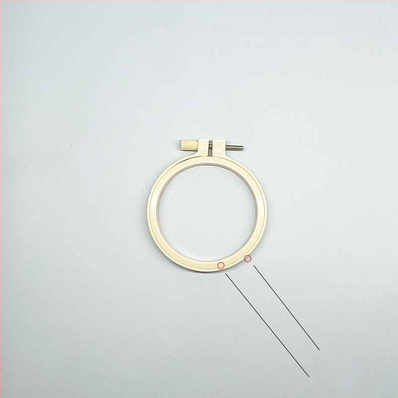 Keresztszemes hímzőkeret készlet, állítható műanyag keret, PP anyag, modern minimalista stílus