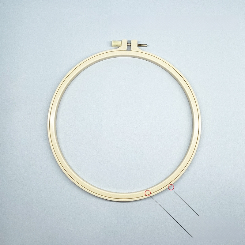 Keresztszemes hímzőkeret készlet, állítható műanyag keret, PP anyag, modern minimalista stílus