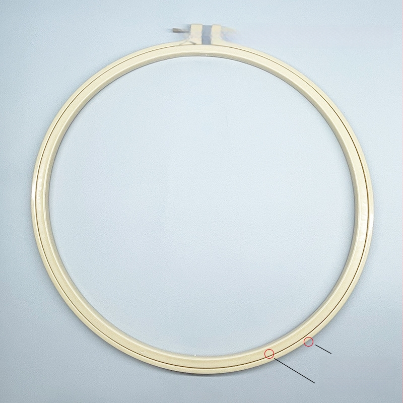 Keresztszemes hímzőkeret készlet, állítható műanyag keret, PP anyag, modern minimalista stílus