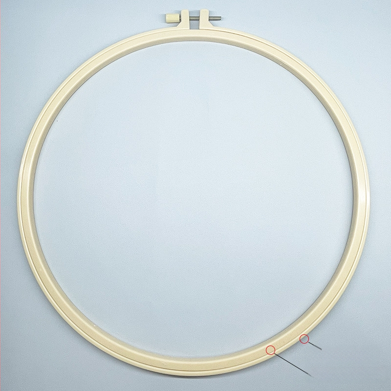 Keresztszemes hímzőkeret készlet, állítható műanyag keret, PP anyag, modern minimalista stílus