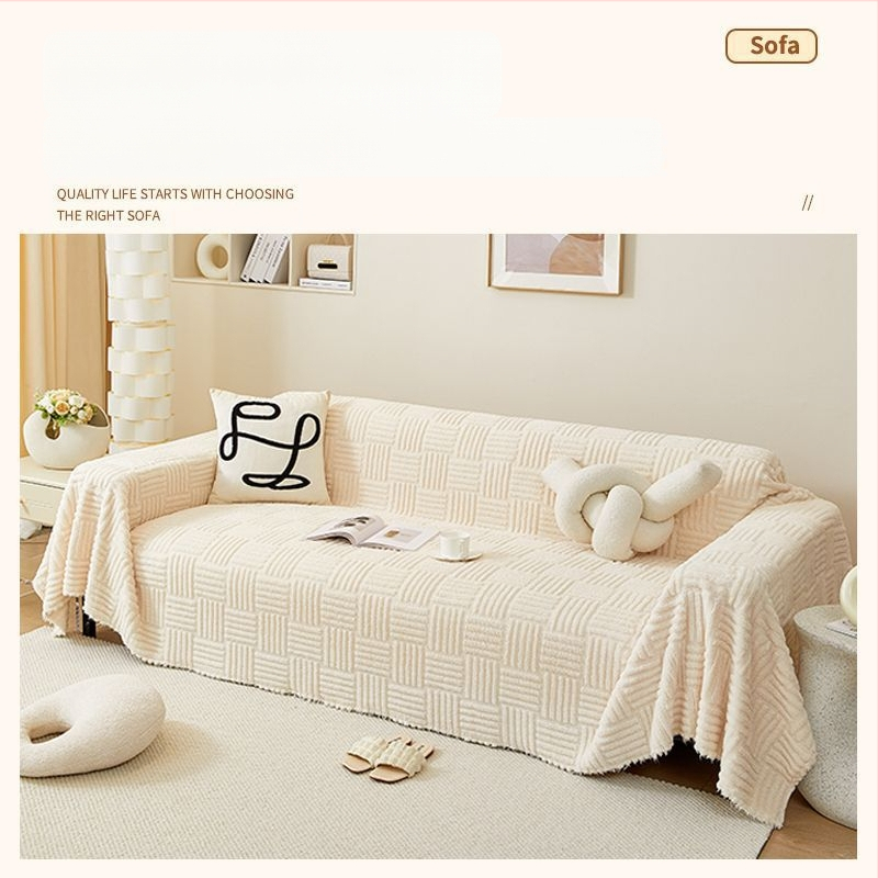 Púpos velúr kanapévédő sarokkanapéra, univerzális, csúszásmentes, teljes fedettség, letisztult és modern stílus