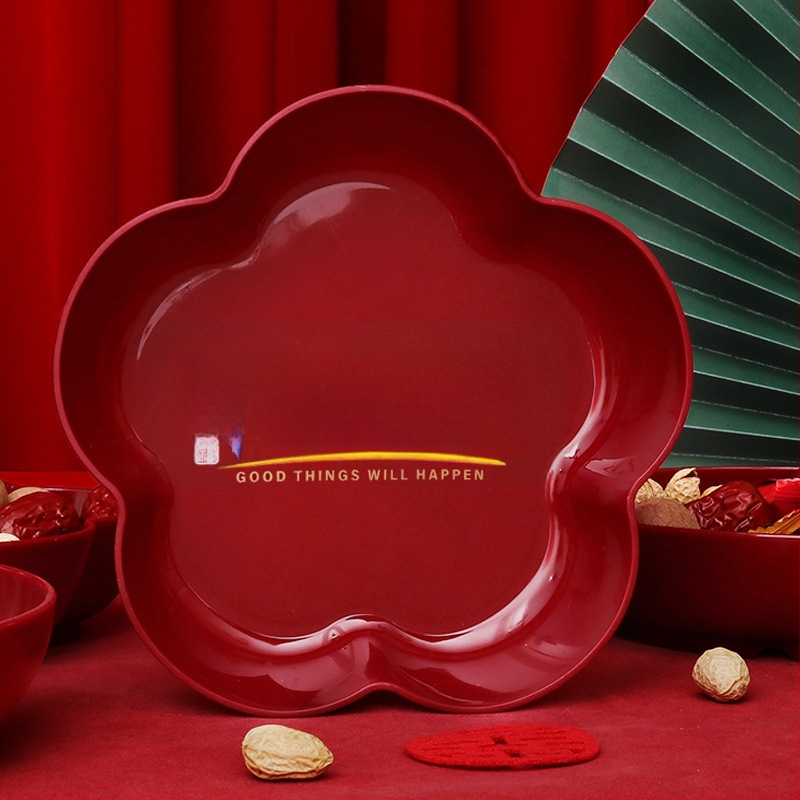 Plastikinė vaisių lėkštė namų įsikėlimo dekoracijoms, Magpie Pretty, įpakuota į OPP maišelį, neimportuota