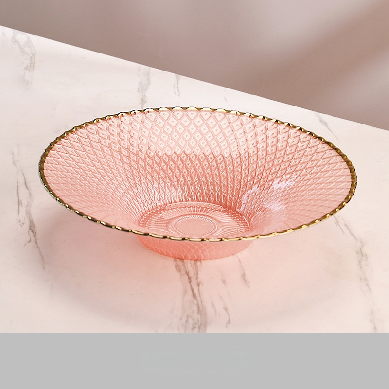 Metalinė vaisių lėkštė su elektroplakavimo danga, naujas kinų stilius, prekės ženklas Huanze Ceramics