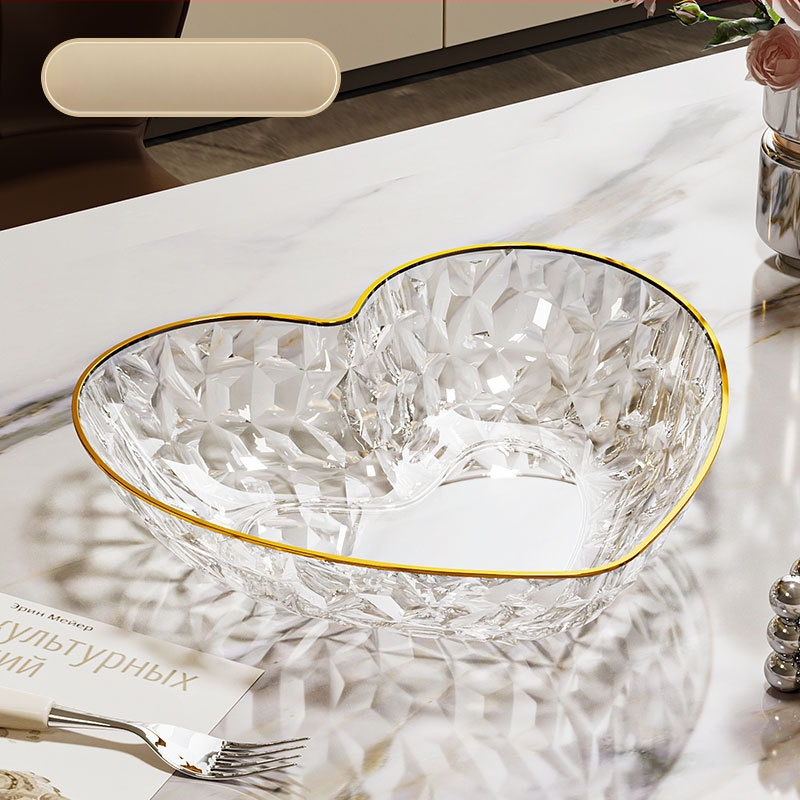 Пластмасова чиния за плодове, луксозен стил, прост дизайн, пускане през 2025 г.