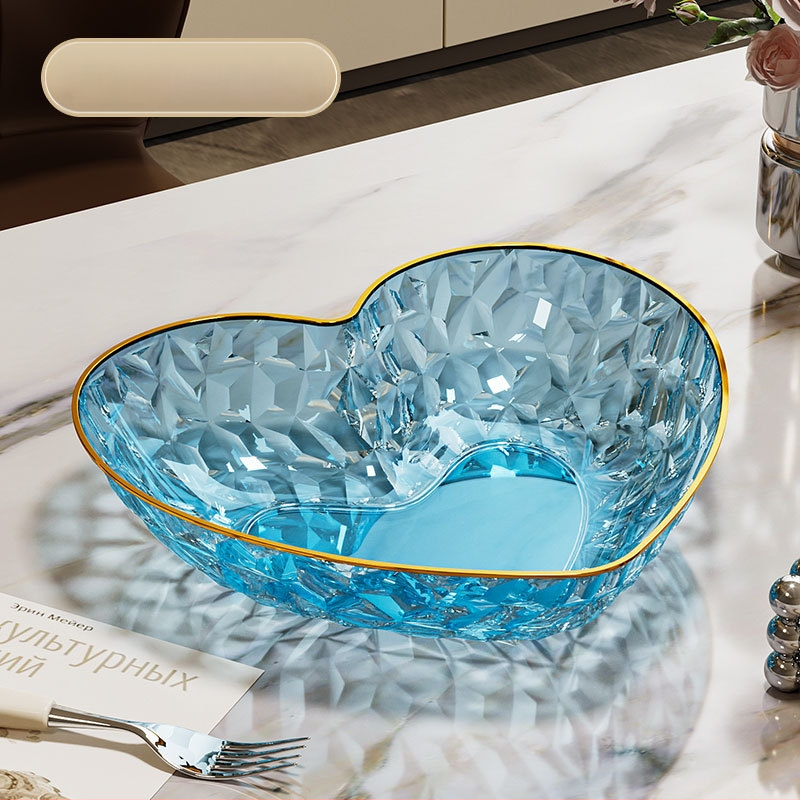 Пластмасова чиния за плодове, луксозен стил, прост дизайн, пускане през 2025 г.