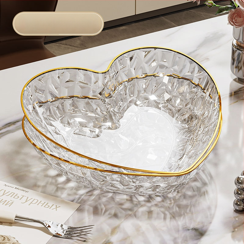 Пластмасова чиния за плодове, луксозен стил, прост дизайн, пускане през 2025 г.