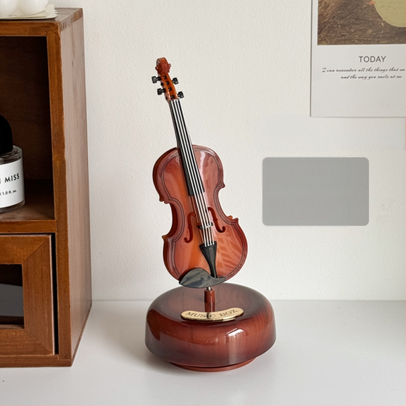 Gramofona muzikālais dekors - moderns minimālisks galda dekors, plastmasa; gatavs dāvanai mājoklim