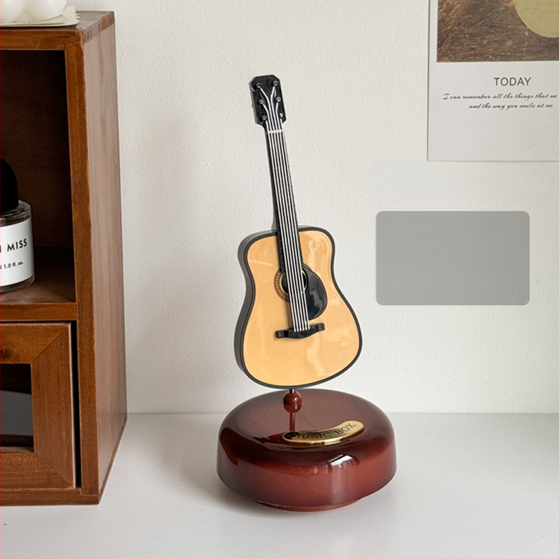 Gramofona muzikālais dekors - moderns minimālisks galda dekors, plastmasa; gatavs dāvanai mājoklim