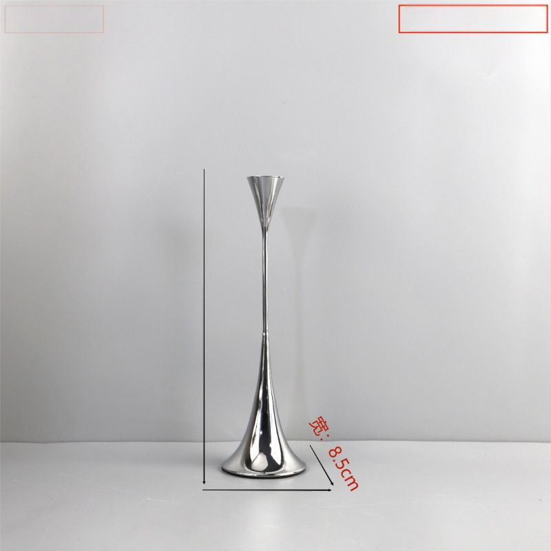 Gyertyatartó • fém dekoráció, márka Super Jie, geometriai design, otthoni berendezéshez