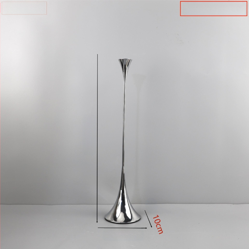 Gyertyatartó • fém dekoráció, márka Super Jie, geometriai design, otthoni berendezéshez