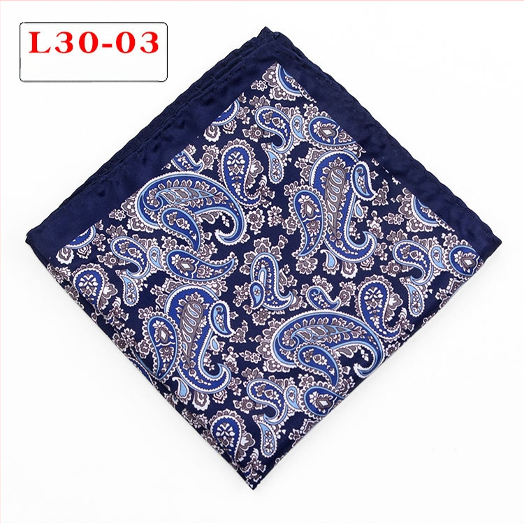 Джобна кърпичка - полиестерни нишки, извит кант, вечерно облекло, Пролет 2023