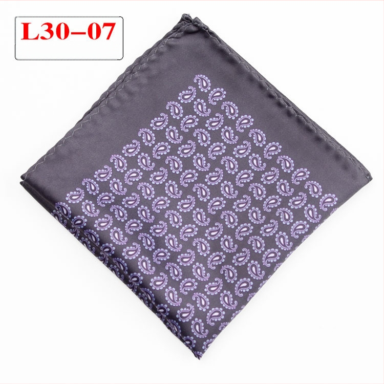 Джобна кърпичка - полиестерни нишки, извит кант, вечерно облекло, Пролет 2023