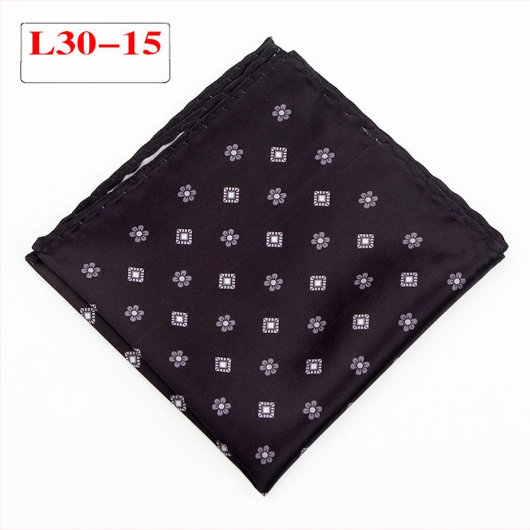 Джобна кърпичка - полиестерни нишки, извит кант, вечерно облекло, Пролет 2023