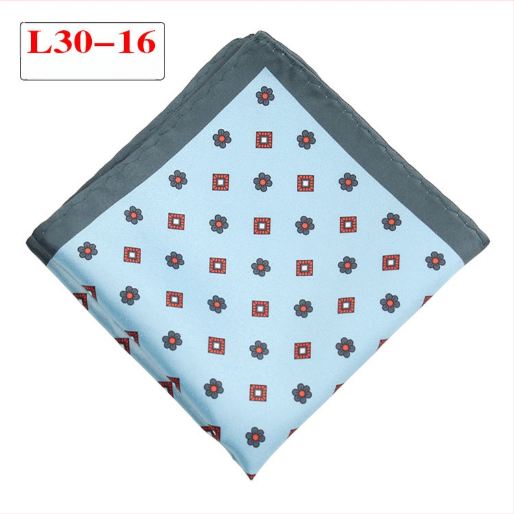 Джобна кърпичка - полиестерни нишки, извит кант, вечерно облекло, Пролет 2023