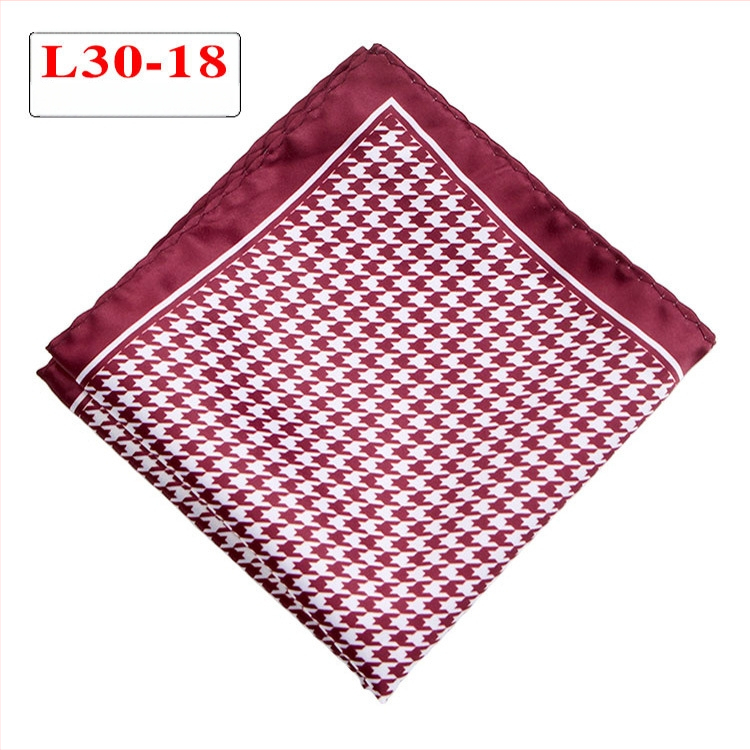 Джобна кърпичка - полиестерни нишки, извит кант, вечерно облекло, Пролет 2023