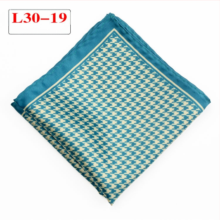 Джобна кърпичка - полиестерни нишки, извит кант, вечерно облекло, Пролет 2023