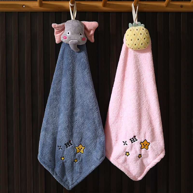 Кърпа за ръце за окачване с карикатурен дизайн (Материал: микрофибър; Тегло: 70 г; Категория: кърпа за ръце)