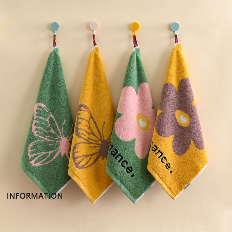 Poliestera kokvilnas sejas un roku dvielis, 100d diegi, vienkāršs audums, novietojams mājas uzsūkjošs dvielis